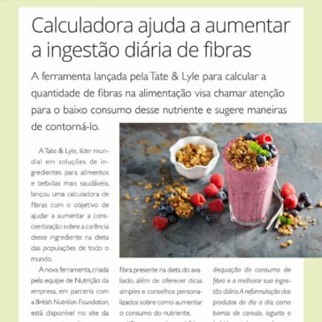 Calculadora ajuda a aumentar a ingestão diária de fibras – Revista Aditivos & Ingredientes