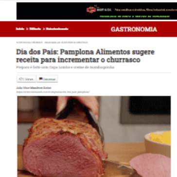 Dia dos Pais: Pamplona Alimentos sugere receita para incrementar o churrasco – Itaquera em Notícias