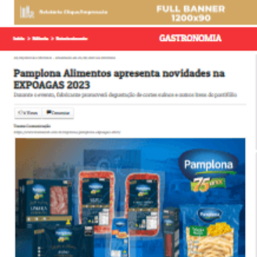 Pamplona Alimentos apresenta novidades na EXPOAGAS 2023 – Jornal do Belem