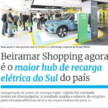 Vaga para veículos elétricos no Beiramar Shopping – Notícias do Dia