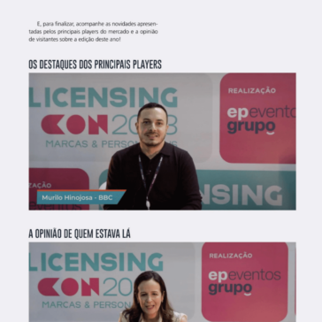 Os destaques dos principais players – Revista Licensing Brasil