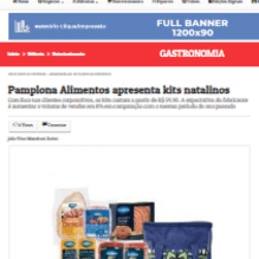 Pamplona Alimentos apresenta kits natalinos – Jornal do Belém