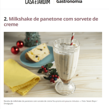 9 receitas de sobremesa com sorvete para a ceia de Natal – Casa e Jardim