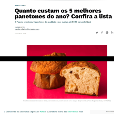 Quanto custam os 5 melhores panetones do ano? Confira a lista – Einvestidor Estadao