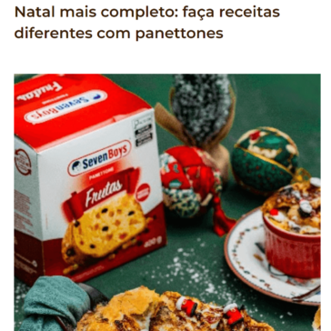 Natal mais completo: faça receitas diferentes com panettones – Tairine Com Sabor