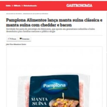 Pamplona Alimentos lança manta suína clássica e manta suína com cheddar e bacon – Jornal do Belem