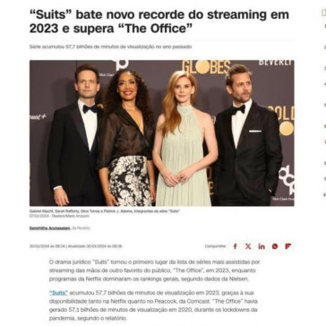 “Suits” bate novo recorde do streaming em 2023 e supera “The Office” – CNN Online (Brasil)