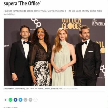 ‘Suits’ bate novo recorde do streaming em 2023 e supera ‘The Office’ – Folha de S.Paulo