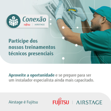 Programa de treinamentos recebe novo selo e nome Conexão Fujitsu Airstage