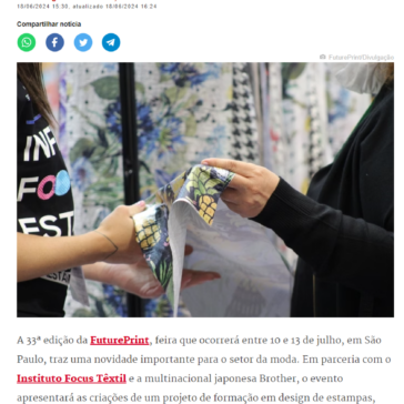 Feira de impressão promove cursos de estamparia e modelagem de moda – Metrópoles